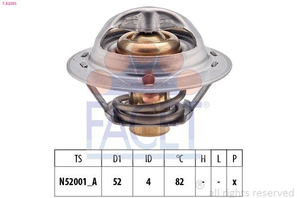 FACET Thermostat Article number: 7.8229S cheaply