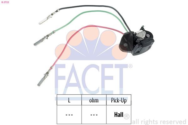 FACET Sensor, ignition pulse Article number: 8.2722 cheaply
