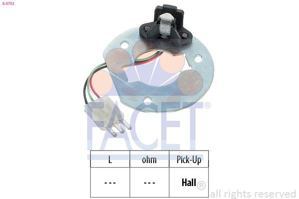 FACET Sensor, ignition pulse Article number: 8.4702 cheaply