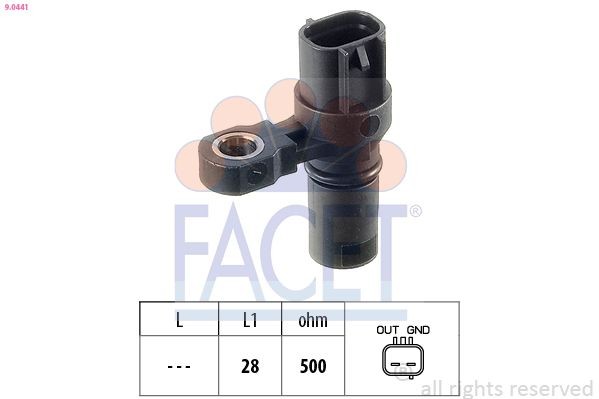 FACET RPM Sensor, automatic transmission Article number: 9.0441 cheaply