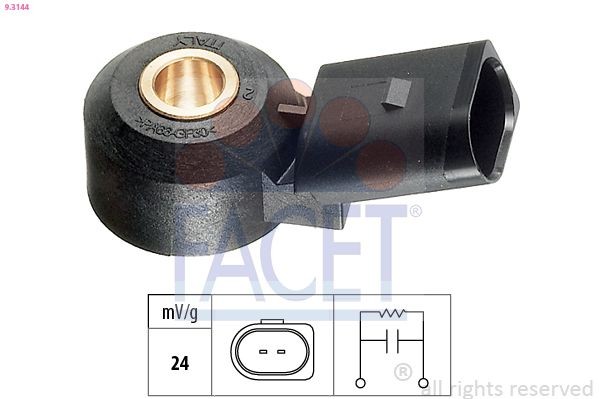 FACET Knock Sensor Article number: 9.3144 cheaply
