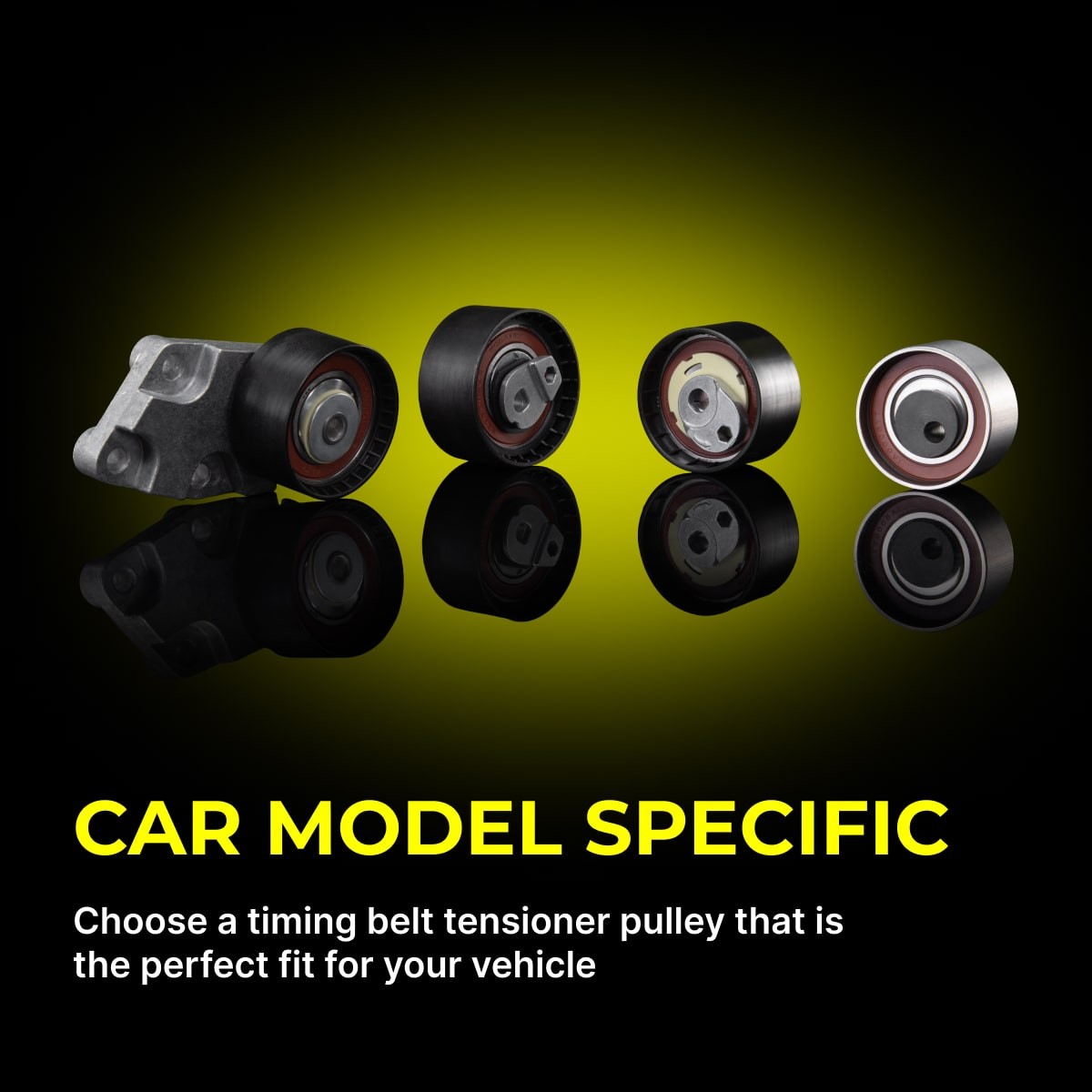 RIDEX PLUS Timing belt tensioner pulley Article number: 308T0044P cheaply