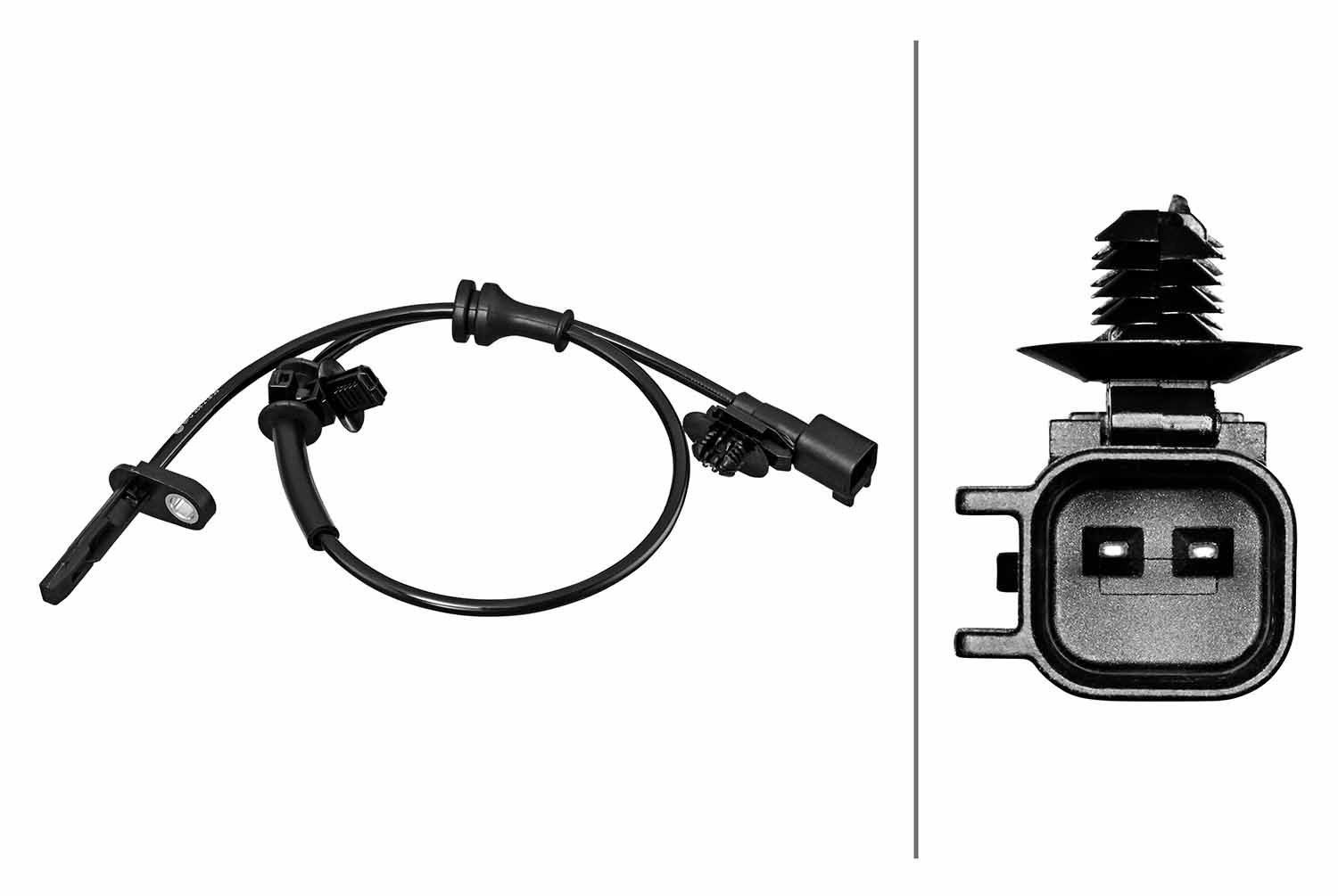 HELLA ABS Sensor Varenummer: 6PU 358 218-391 billige