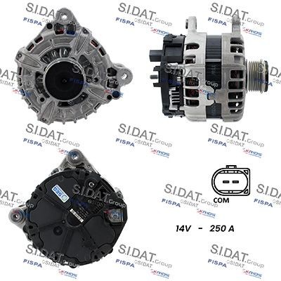 SIDAT Alternator Article number: A12BH1385 cheaply