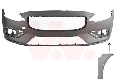 VAN WEZEL Bumper Article number: 5929575 cheaply
