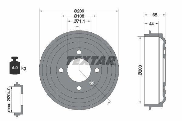 TEXTAR Bromstrumma Artikelnummer: 94049500 billigt