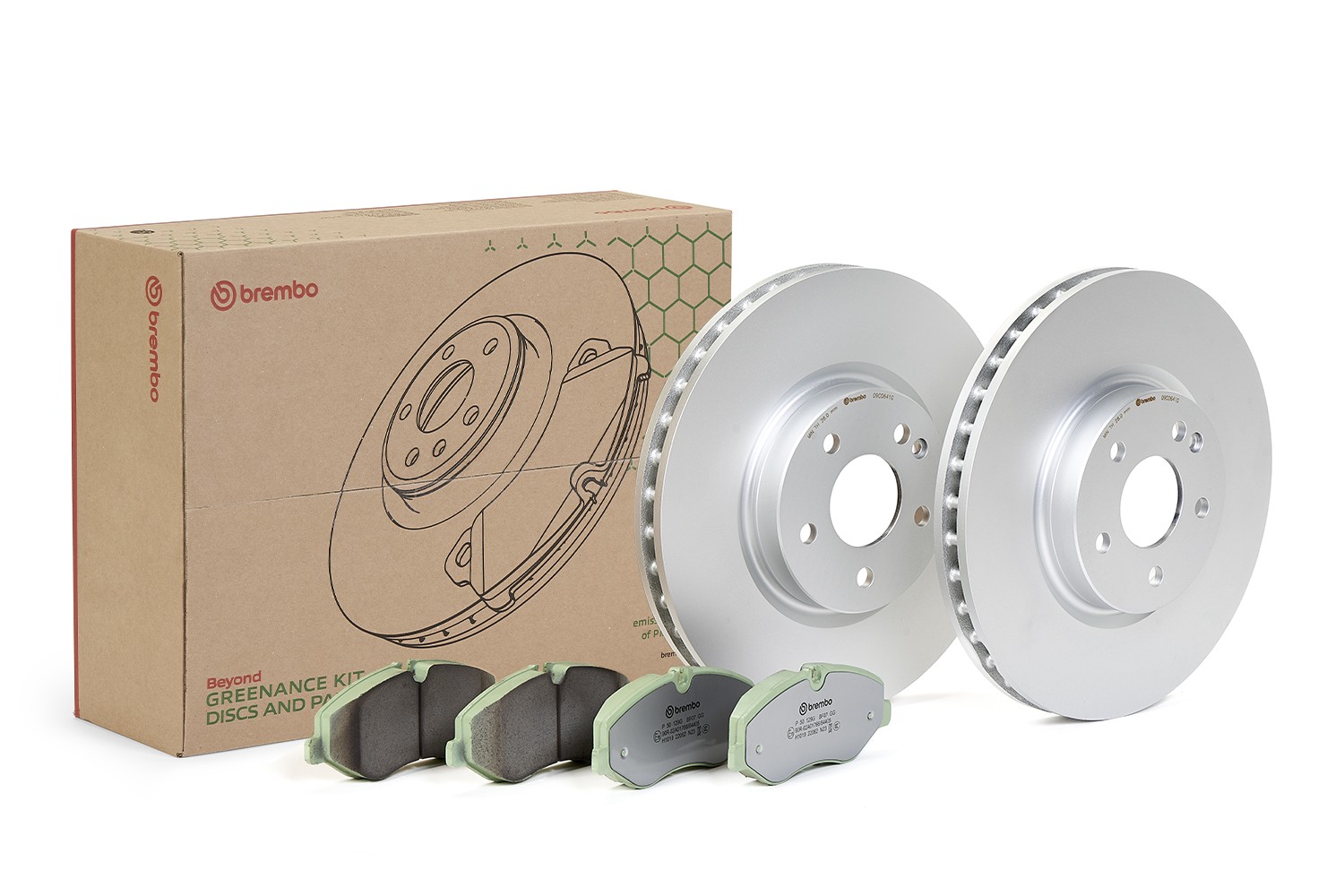 BREMBO Brake discs and pads set Article number: KT 10 031 cheaply