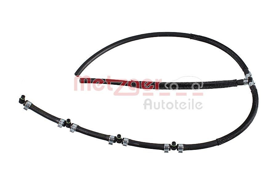 METZGER Hose, fuel overflow Article number: 0840166 cheaply