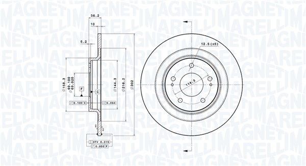 MAGNETI MARELLI Wiper motor Article number: 064375900010 cheaply