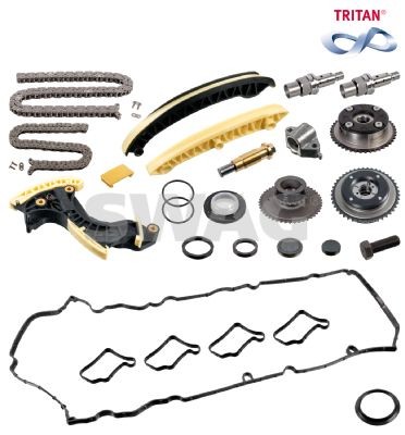 SWAG Timing chain kit Article number: 33 10 4433 cheaply