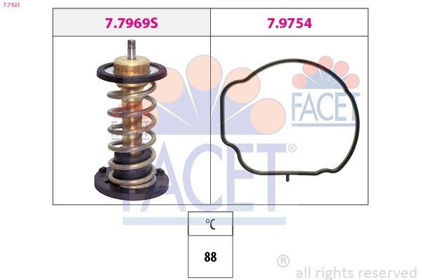 FACET Thermostat Article number: 7.7921 cheaply