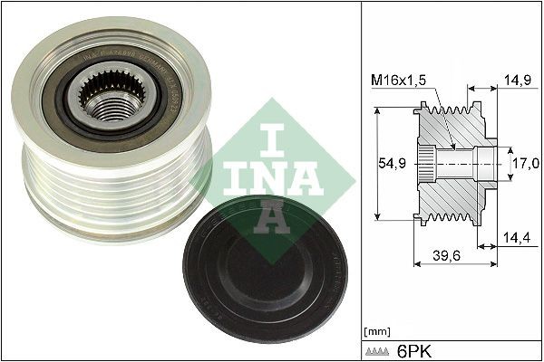 INA Generator friløbskobling Varenummer: 535 0368 10 billige