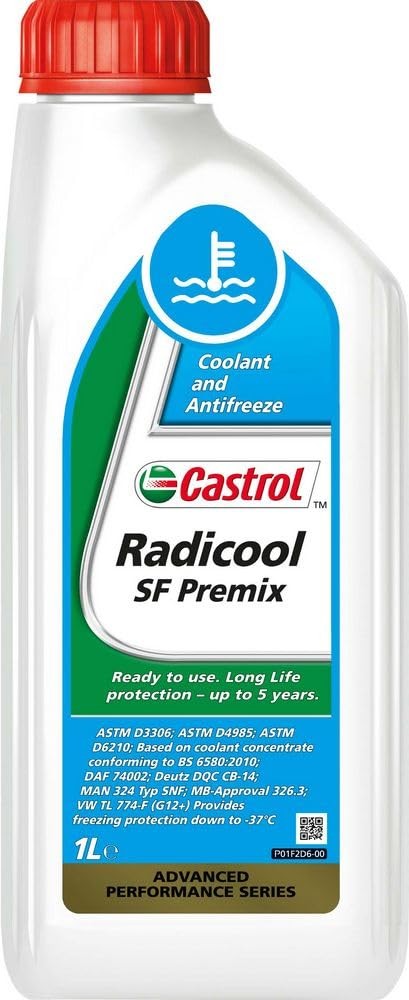 CASTROL 15F0F4 Jahutusvedelik MODUS 1.2 GPL (JP0R) 75 HP Bensiin / autogaas (LPG)