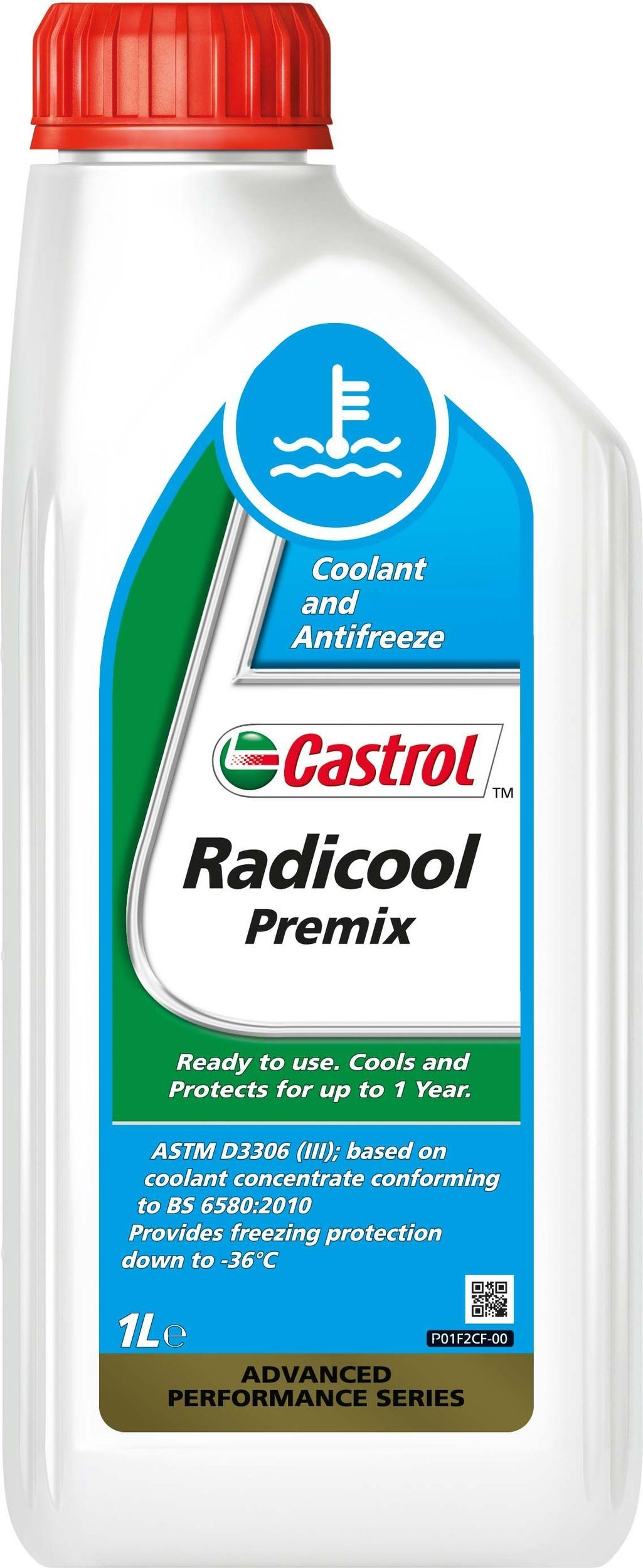 CASTROL 15F145 Frostbeskyttelse LANCER 2.0 116 HK Benzin 2013
