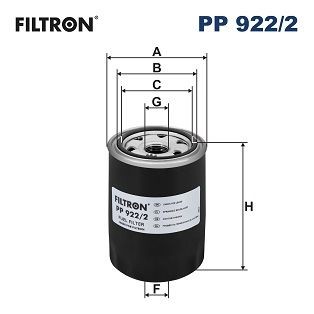 FILTRON Brændstof-filter Varenummer: PP 922/2 billige