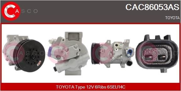 CASCO Control Valve, compressor Article number: CCV01007AS cheaply