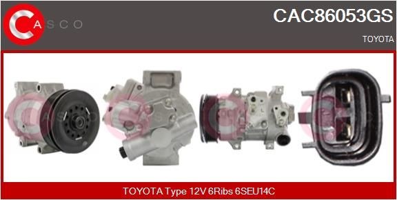 CASCO Control Valve, compressor Article number: CCV01008AS cheaply