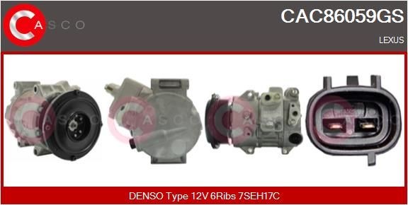 CASCO Control Valve, compressor Article number: CCV02002AS cheaply