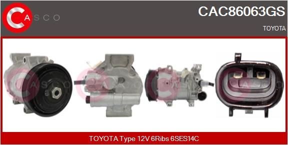 CASCO Control Valve, compressor Article number: CCV15000AS cheaply