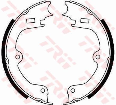 TRW Handbrake shoes Article number: GS6234 cheaply