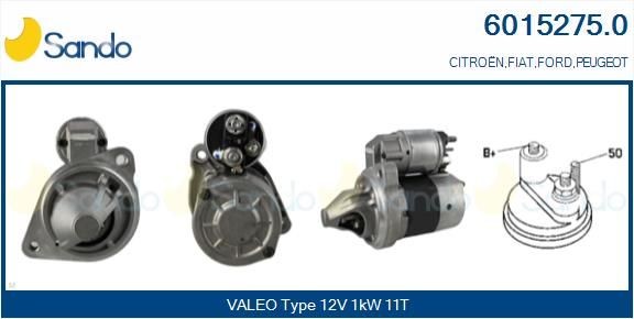 SANDO Starter motor Article number: 6015275.0 cheaply