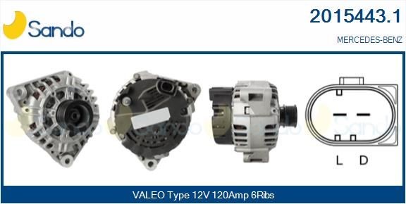 SANDO SCV01900.0 Reguleerimisklapp, kompressor BORA 2.3 V5 4motion 170 HP Bensiin 2005