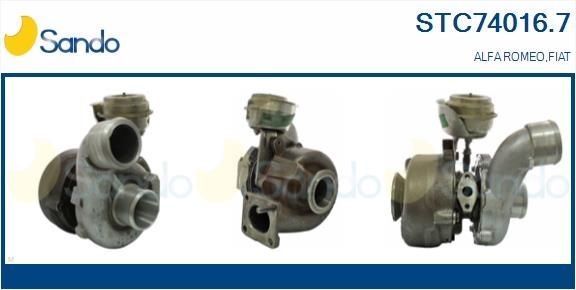 SANDO Turbocharger Article number: STC74016.7 cheaply