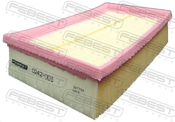 FEBEST Luftfilter artikkelnummer: 0242-001 billig