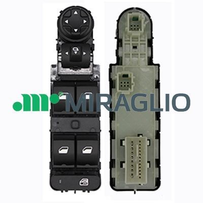 MIRAGLIO Interruptor de elevalunas Número de artículo: 121/PGB76002 a buen precio
