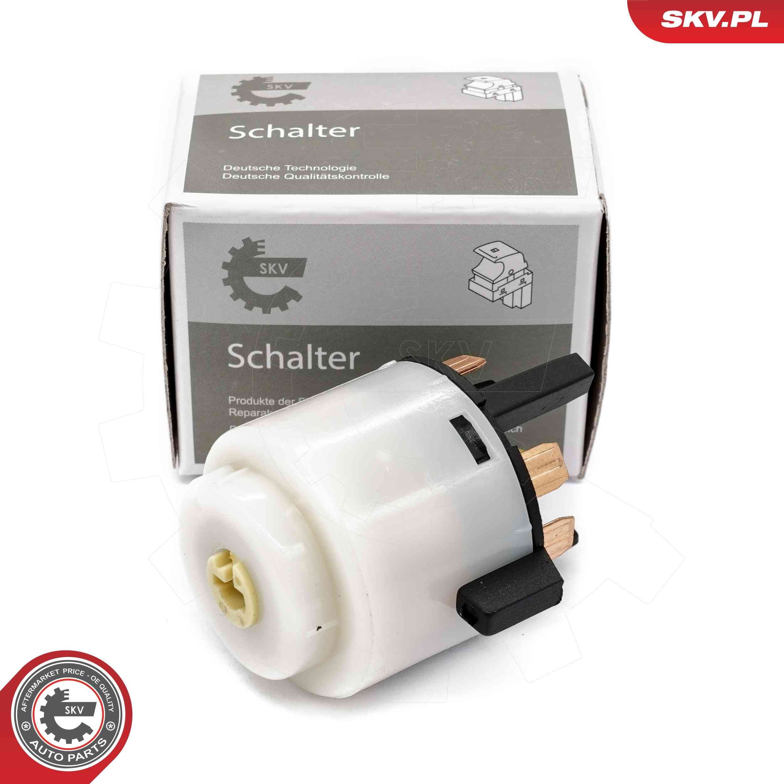 ESEN SKV 65SKV017 Ignition switch PASSAT 2.8 V6 Syncro/4motion 193 PS Petrol 2001