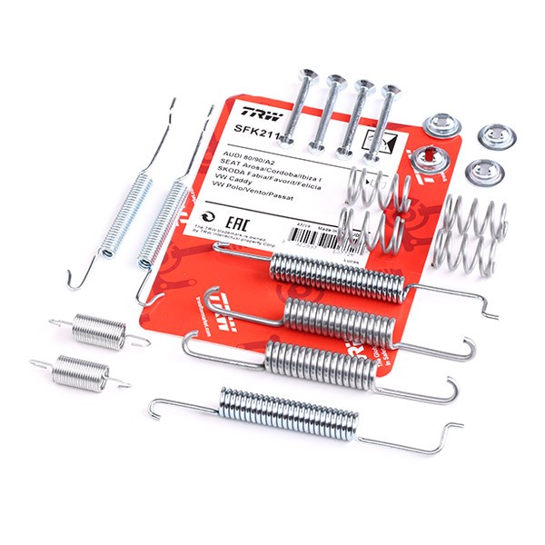 TRW SFK211 Lisakomplekt, Piduriklotsid UP e-Load Up 82 HP Elektri 2020