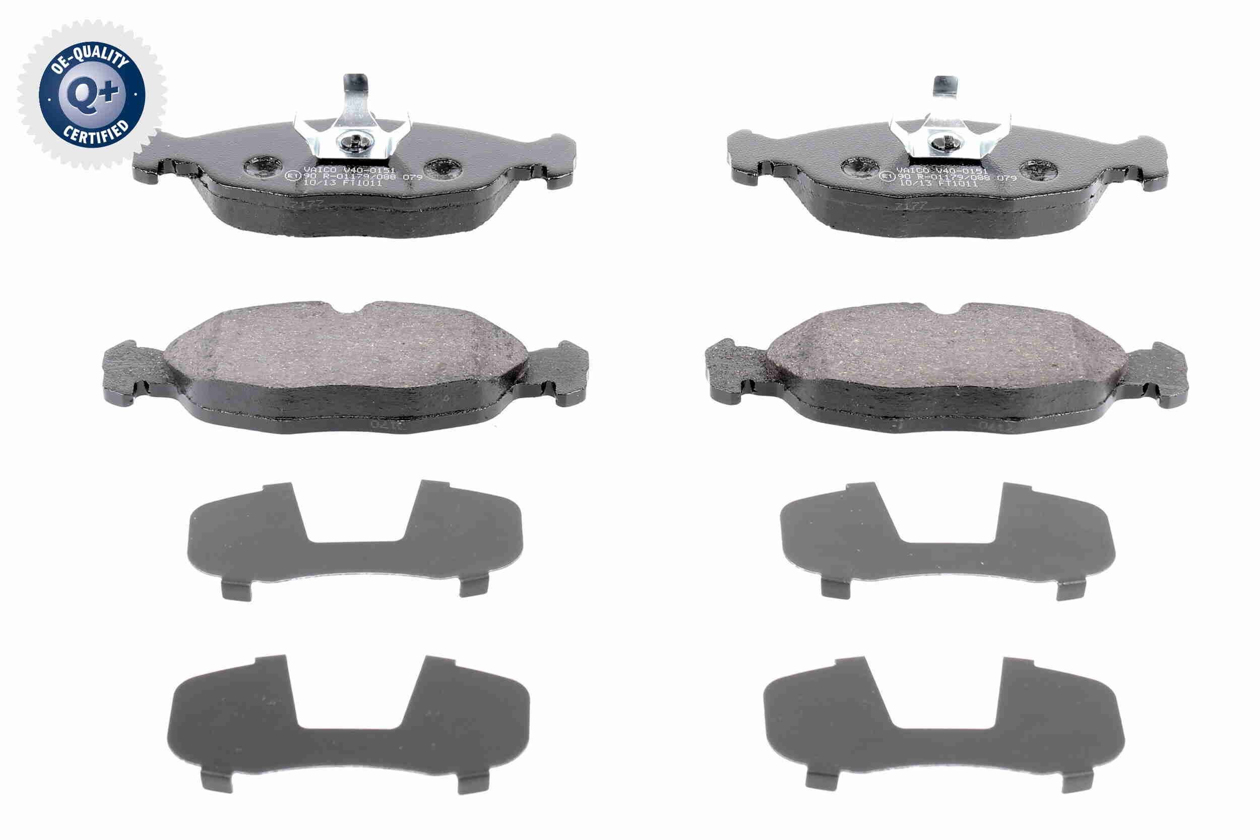 VAICO Brake pad set Article number: V40-0151 cheaply