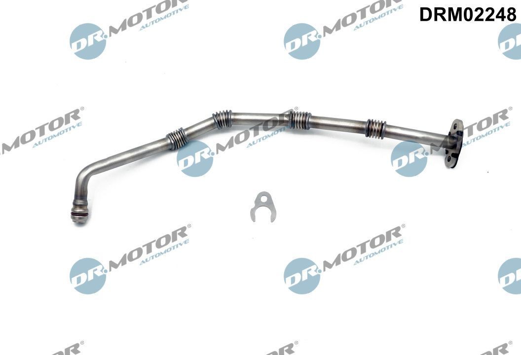DR.MOTOR AUTOMOTIVE DRM02248 Olierør, turbolader TRANSIT 2.0 TDCi 125 HK Diesel 2006