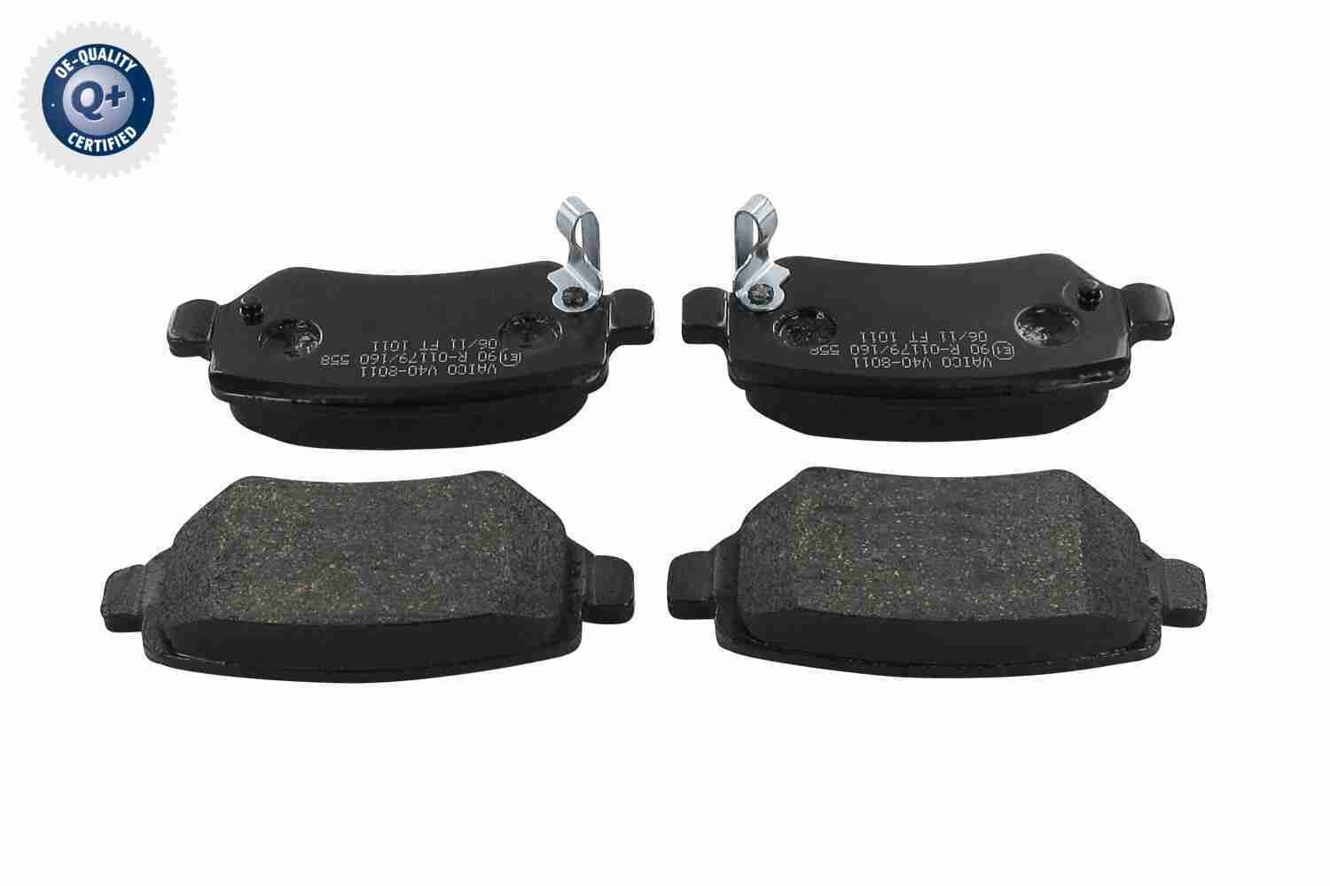 VAICO Brake pad set Article number: V40-8011 cheaply