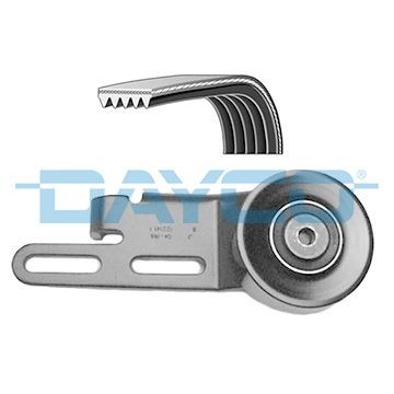 DAYCO V-Ribbed Belt Set Article number: KPV034 cheaply