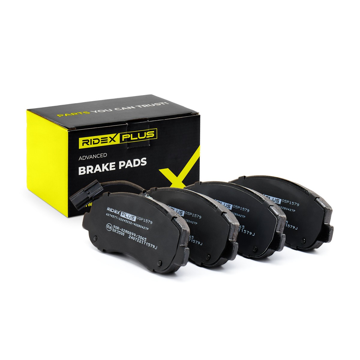 RIDEX PLUS Brake pad set Article number: 402B0427P cheaply