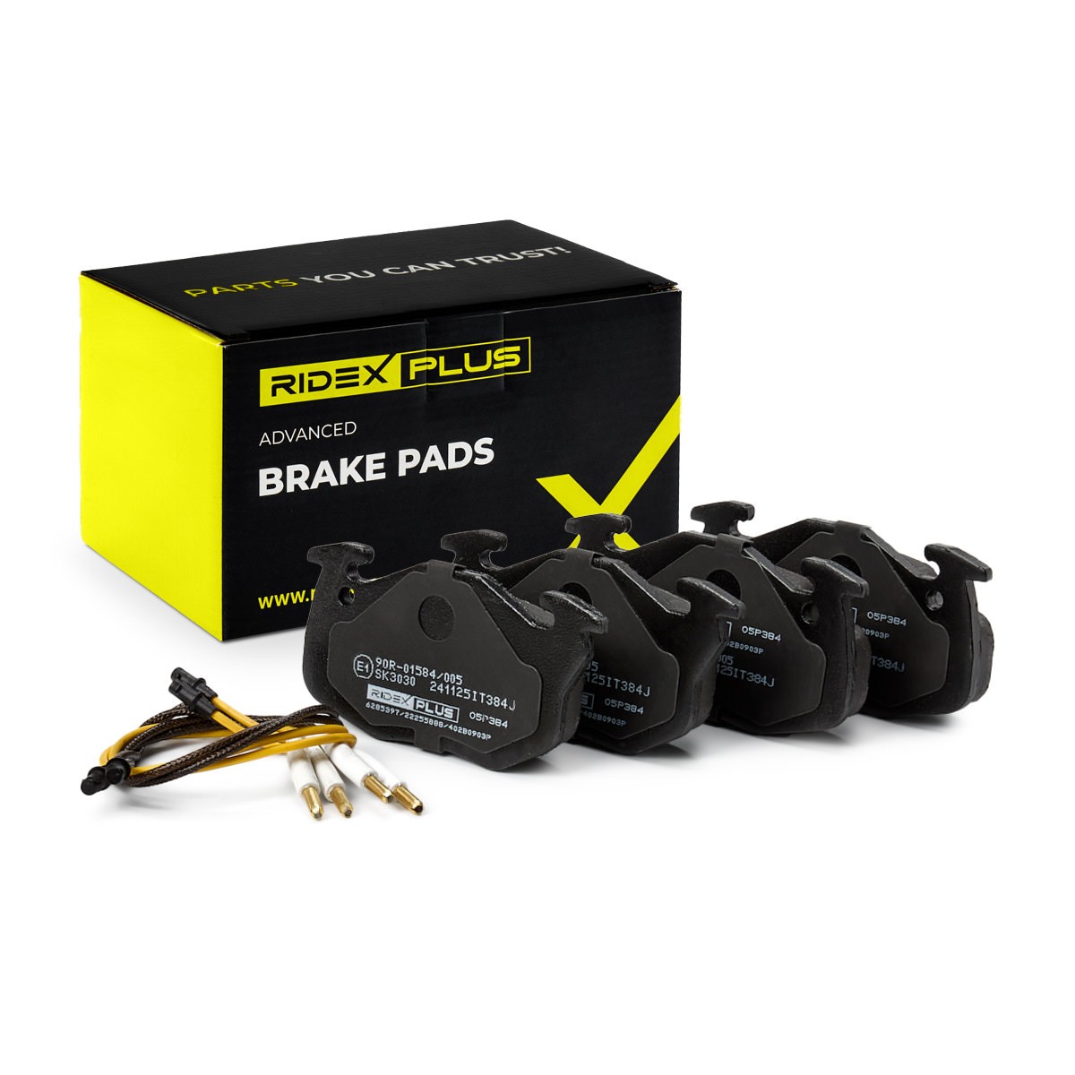 RIDEX PLUS Brake pad set Article number: 402B0903P cheaply
