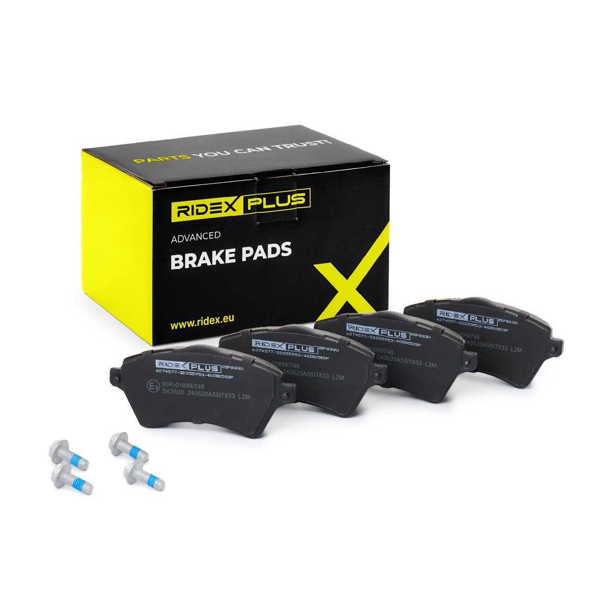 RIDEX PLUS Piduriklotsid Artikli number: 402B0503P soodsalt