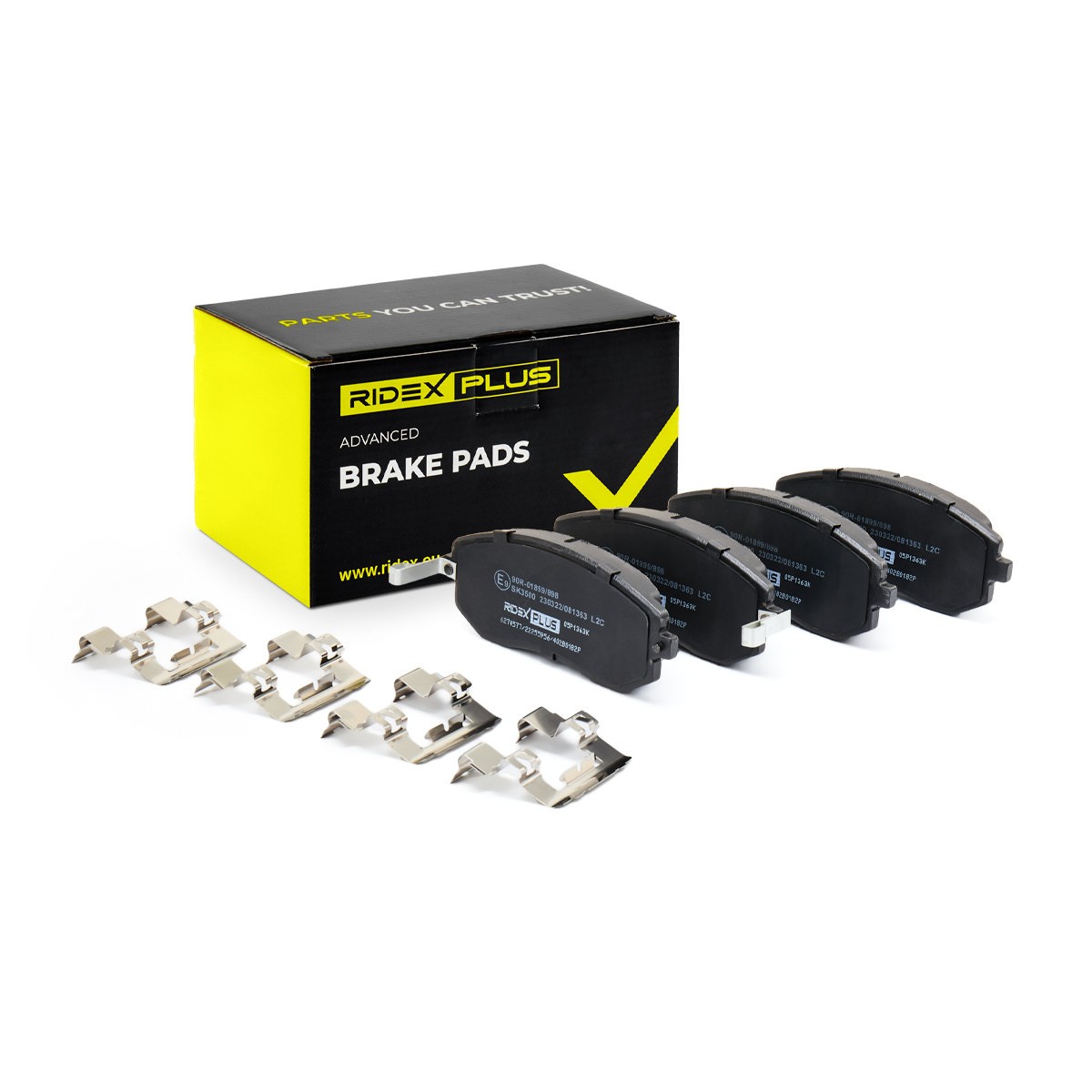 RIDEX PLUS Brake pad set Article number: 402B0182P cheaply