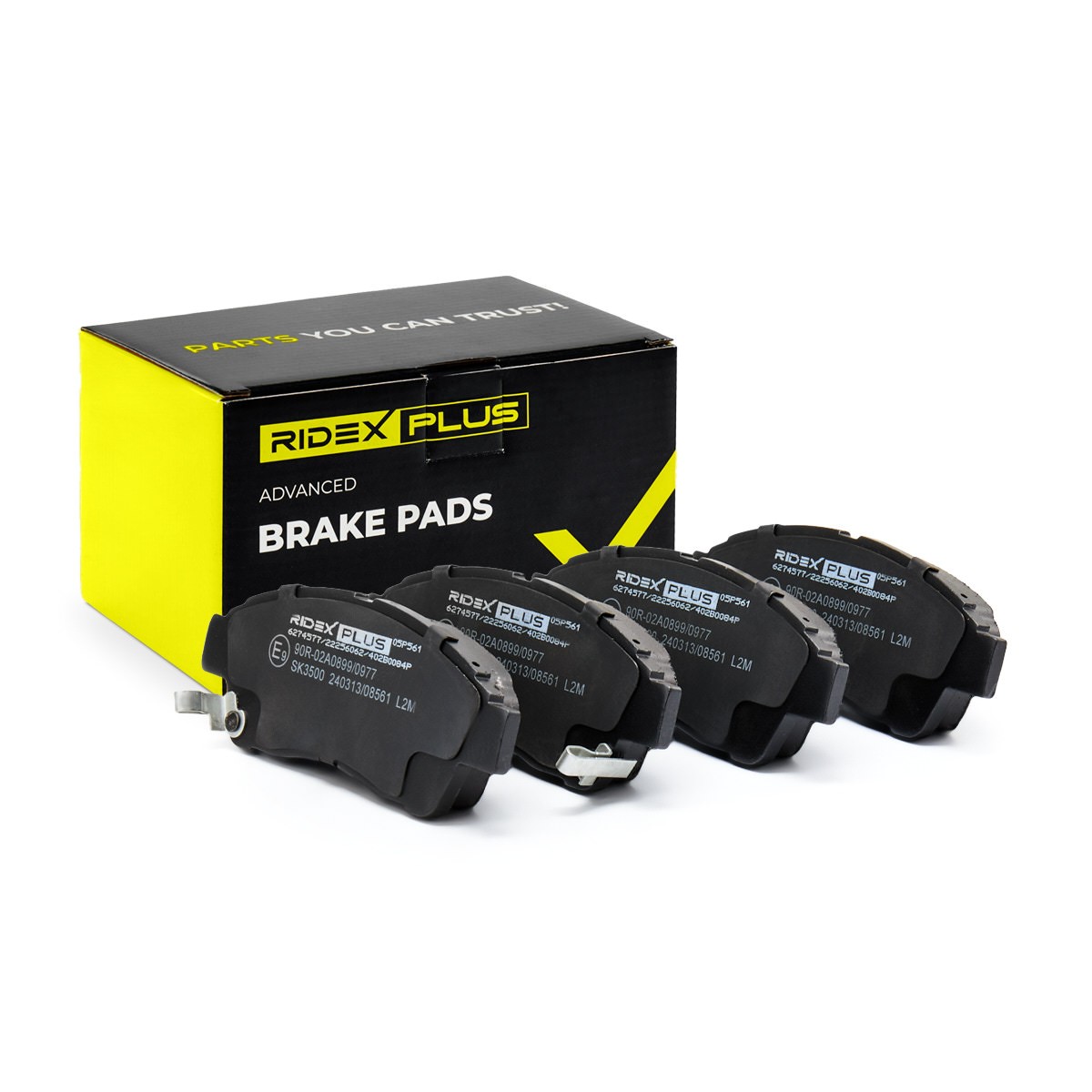 RIDEX PLUS Brake pad set Article number: 402B0084P cheaply