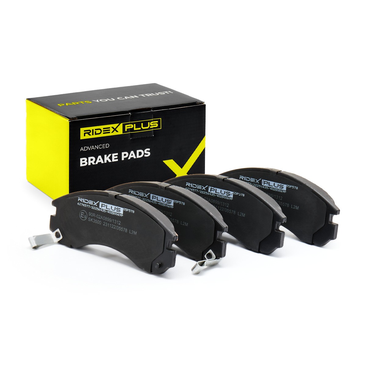 RIDEX PLUS Brake pad set Article number: 402B0069P cheaply