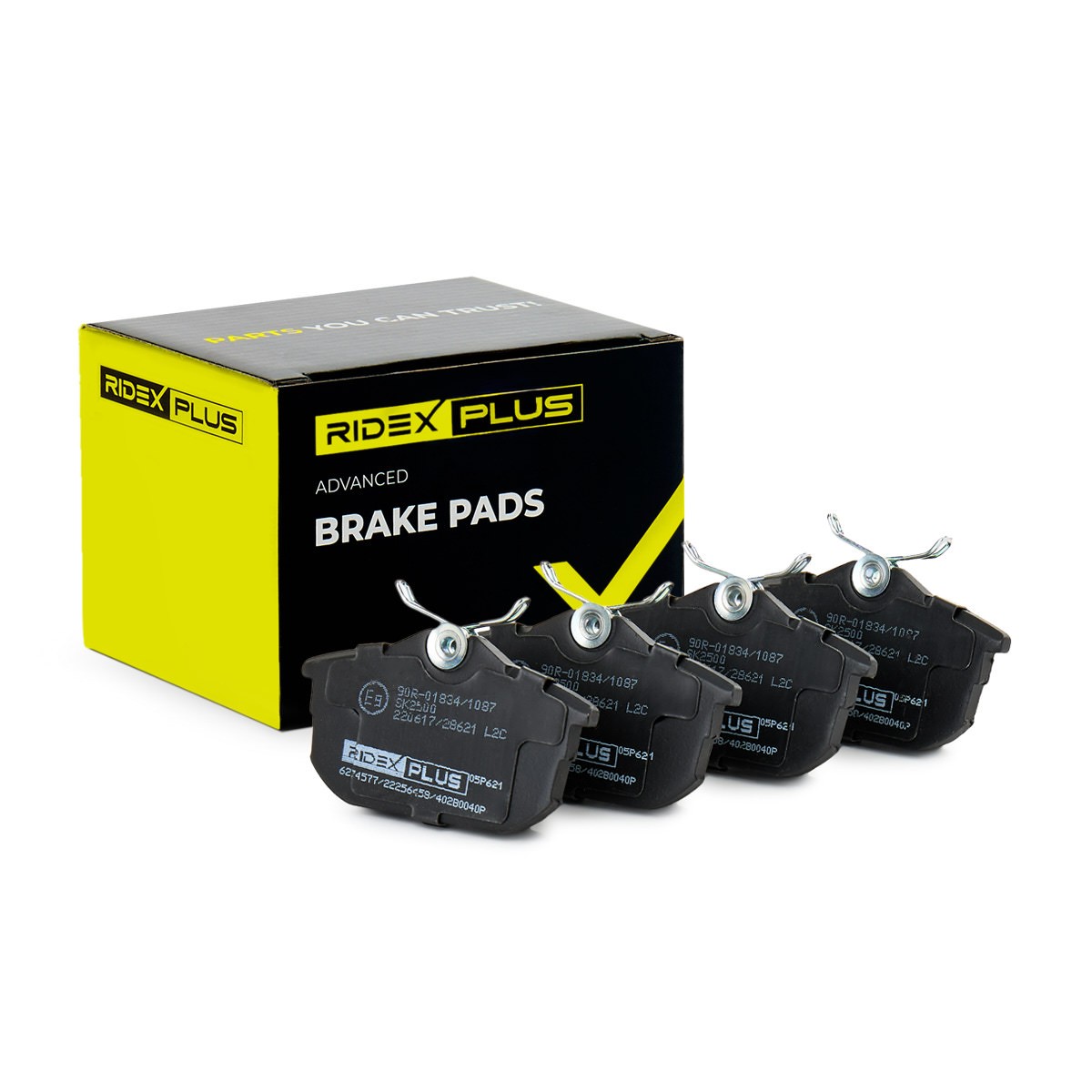 RIDEX PLUS Brake pad set Article number: 402B0040P cheaply