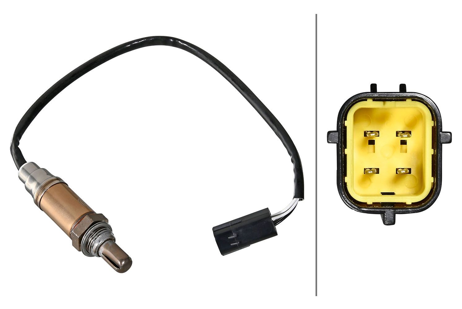 HELLA Lambda sensor Article number: 6PA 358 221-451 cheaply