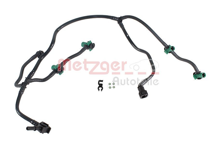METZGER Hose, fuel overflow Article number: 0840173 cheaply