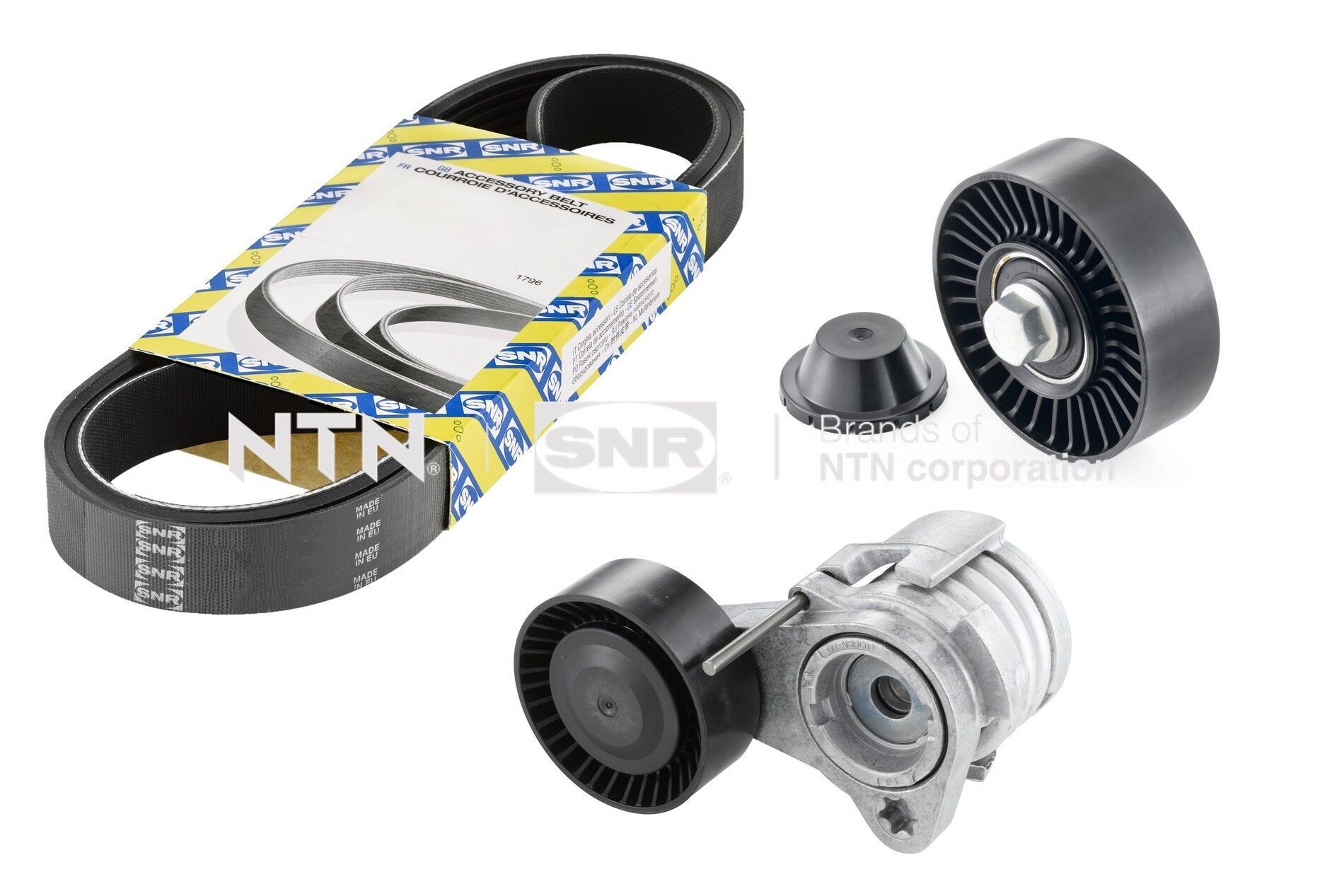 SNR V-Ribbed Belt Set Article number: KA850.16 cheaply