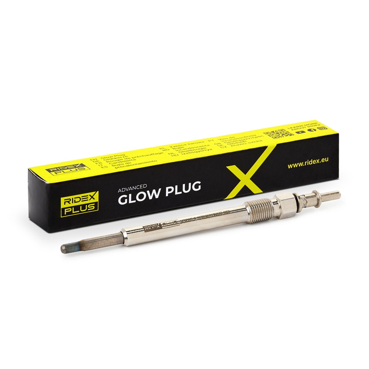 RIDEX PLUS Glow plug Article number: 243G0005P cheaply