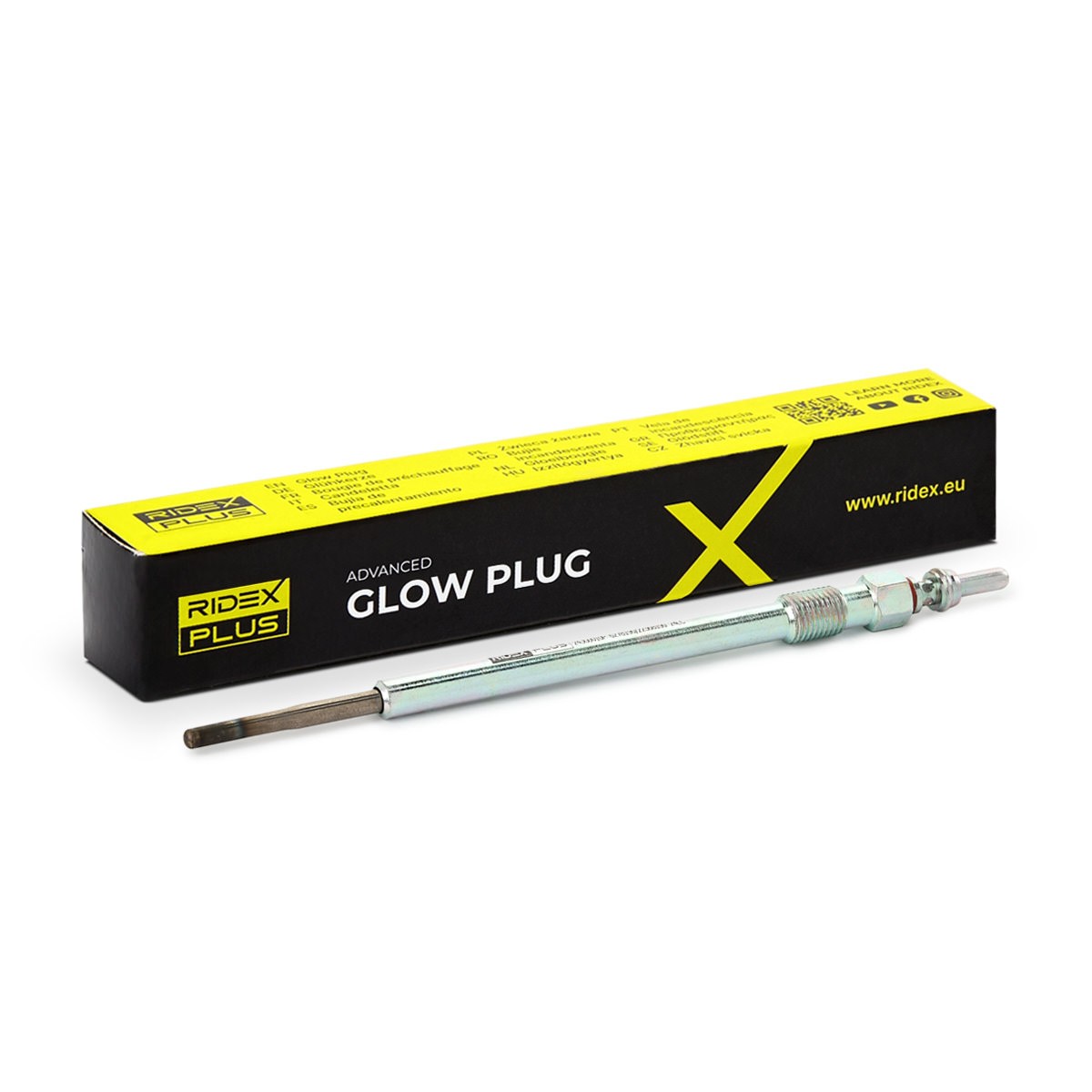 RIDEX PLUS Glow plug Article number: 243G0010P cheaply