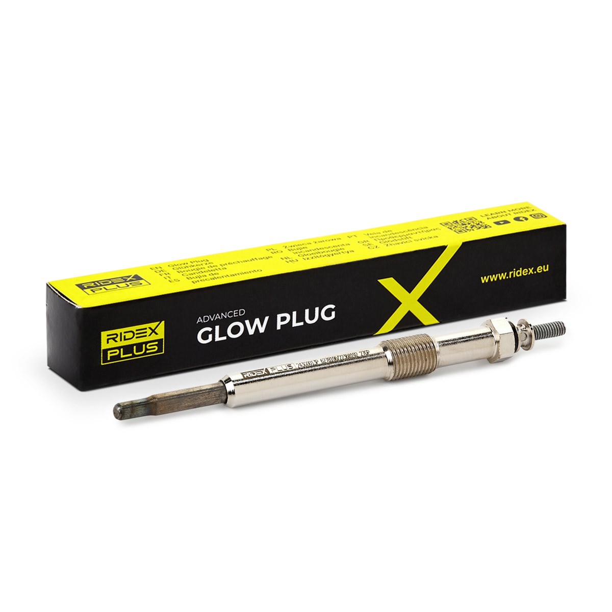 RIDEX PLUS Glow plug Article number: 243G0013P cheaply