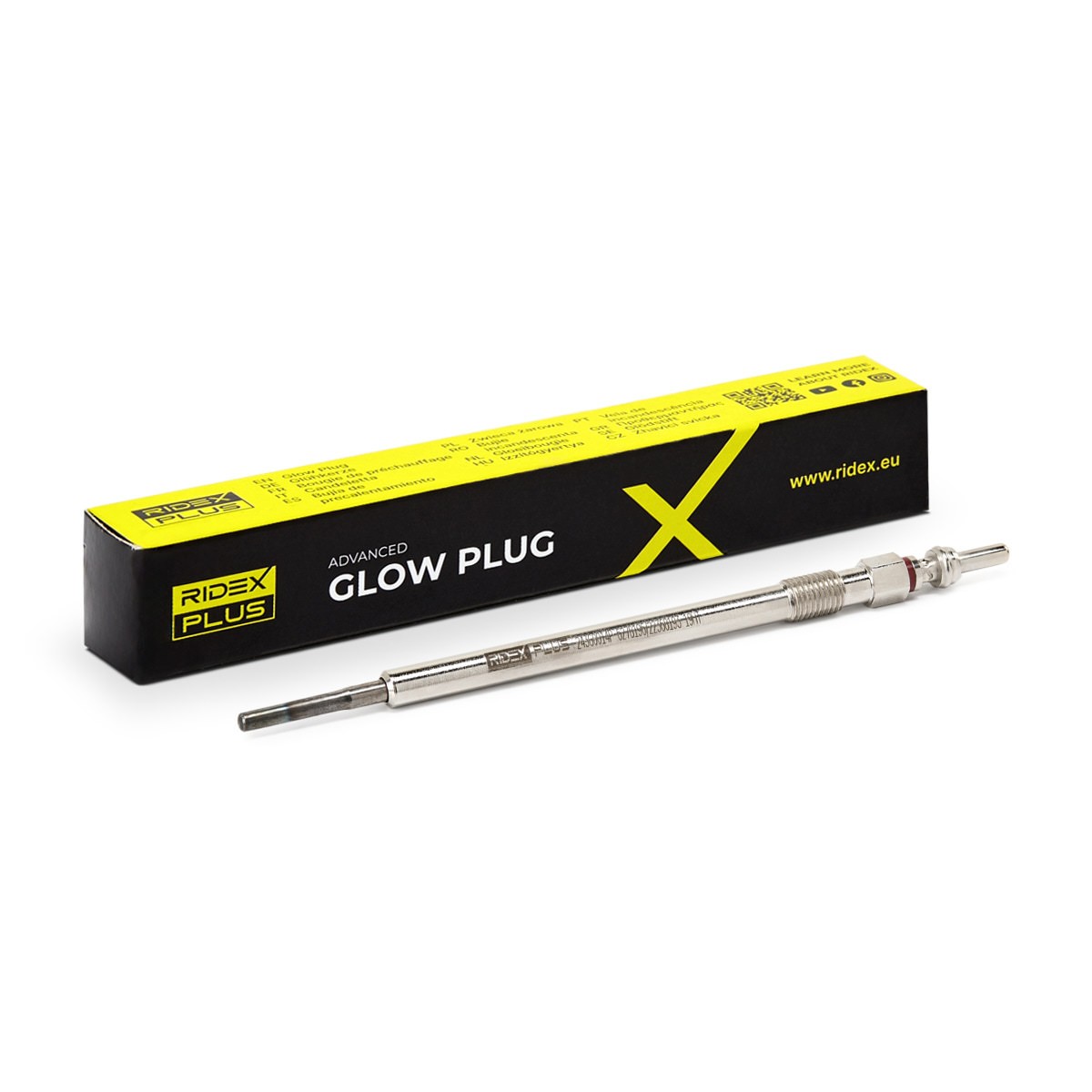 RIDEX PLUS Glow plug Article number: 243G0014P cheaply