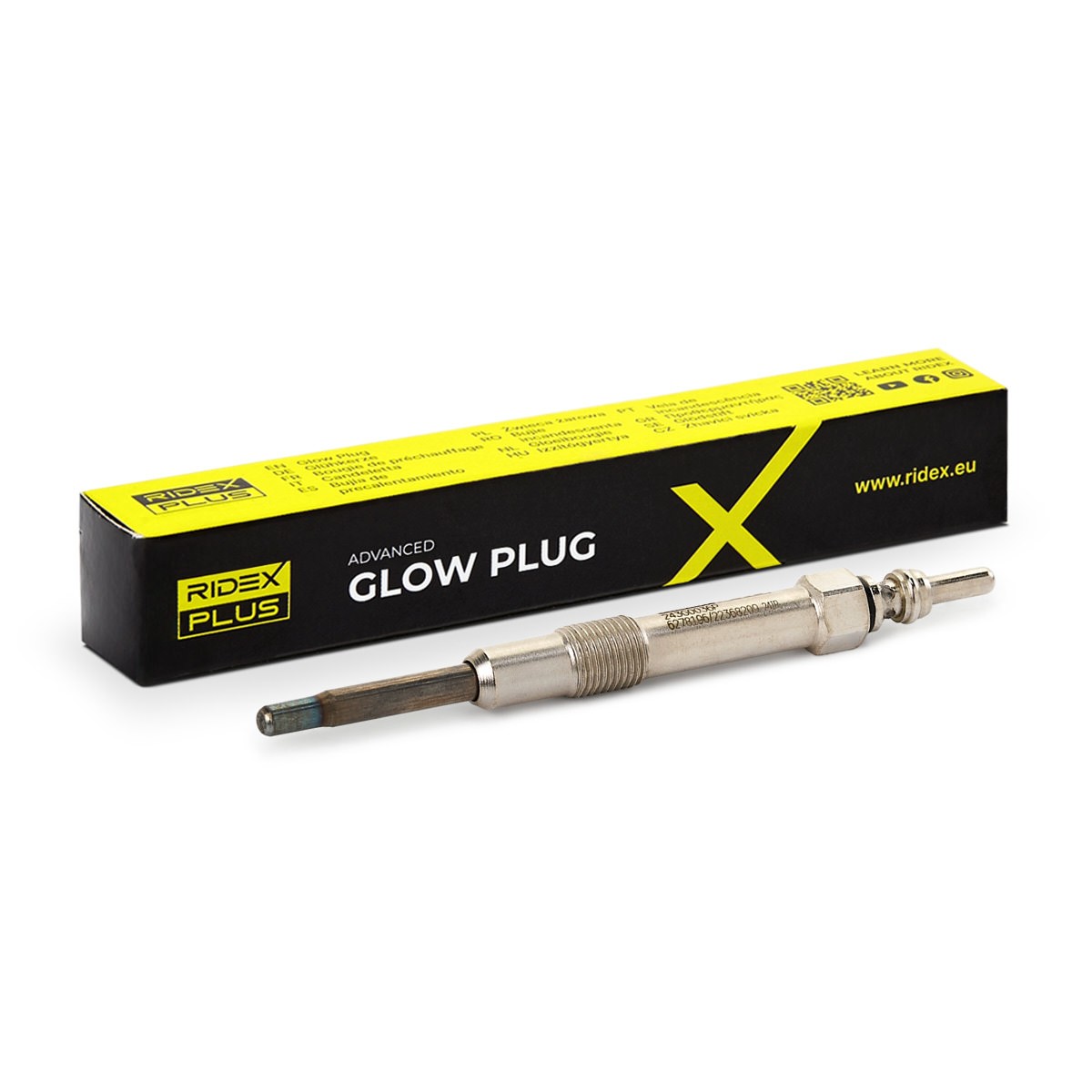 RIDEX PLUS Glow plug Article number: 243G0036P cheaply